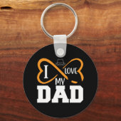 Porte-clés Daddy Don J'Aime Mon Papa (Recto)