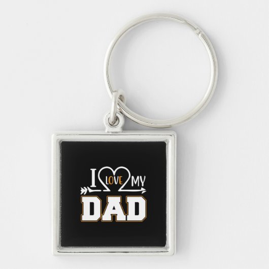 Porte-clés Daddy Don J'Aime Mon Père (Devant)