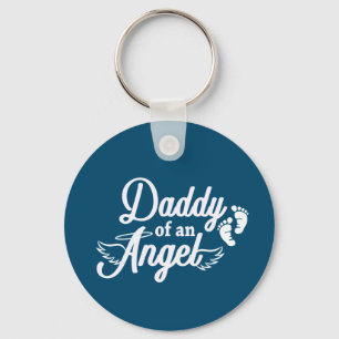 Porte-clés Daddy of an Angel Keychain