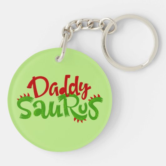 Porte-clés Daddy Saurus Dinosaur (Dos)