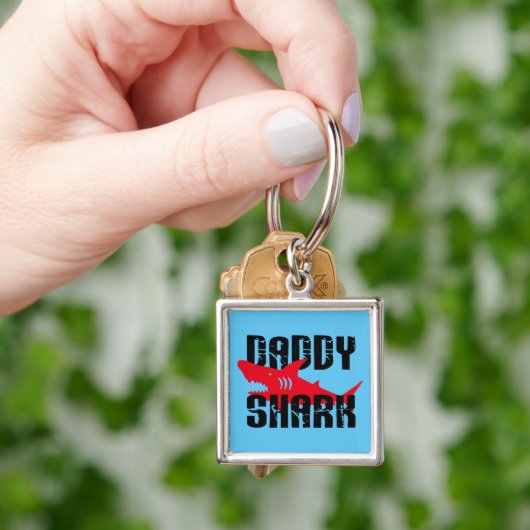 Porte-clés Daddy Shark Worn Graphic (main)