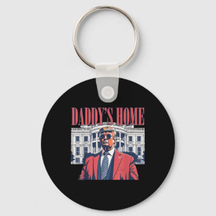 Porte-clés Daddys Home, trump 2024 Reprendre l'Amérique