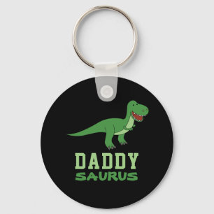 Porte-clés Daddysaurus Dinosaure T-Rex Dino Papa Fête des Pèr