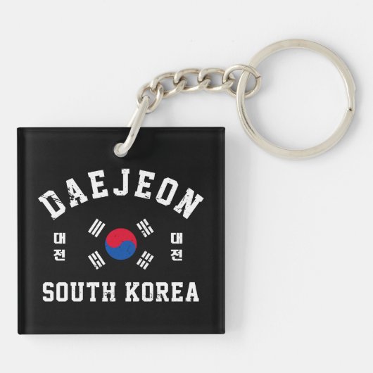 Porte-clés Daejeon Corée du Sud (Dos)