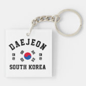 Porte-clés Daejeon Corée du Sud (Dos)