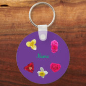 Porte-clés Daffodil,Tulips, and Roses (Recto)