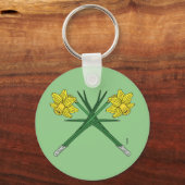 Porte-clés Daffodils traversés (Verso)