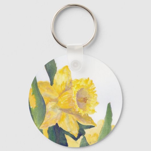 Porte-clés Daffodiques de printemps (Recto)