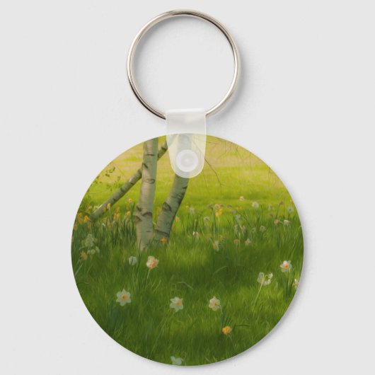 Porte-clés Daffodiques de printemps (Recto)