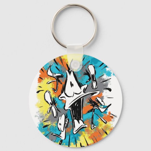 Porte-clés DAFFY DUCK™ Oh My Quaaak (Recto)