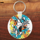 Porte-clés DAFFY DUCK™ Oh My Quaaak (Recto)