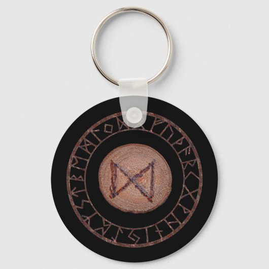 Porte-clés Dagaz - Rune Aînée Futhark (Recto)