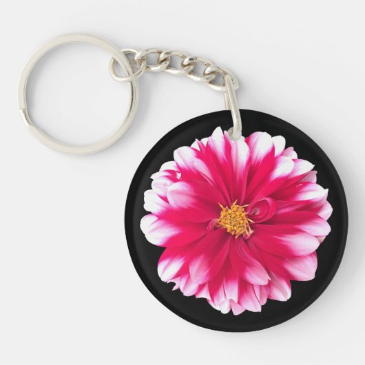 Porte-clés Dahlia (Devant)