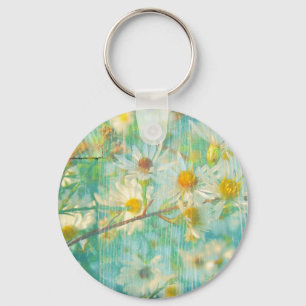 Porte-clés Daisies Grunge