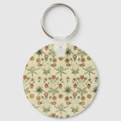 Porte-clés Daisy de William Morris, Fleurs victoriennes Vinta (Verso)