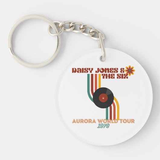 Porte-clés Daisy Jones Les Six (Devant)