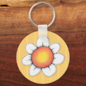Porte-clés Daisy Joy jaune Porte - clé (Recto)