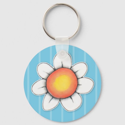 Porte-clés Daisy Joy Porte - clé bleu (Recto)
