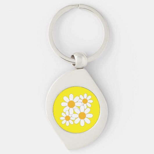 Porte-clés Daisy Lumineuse et Audacieuse (Devant)