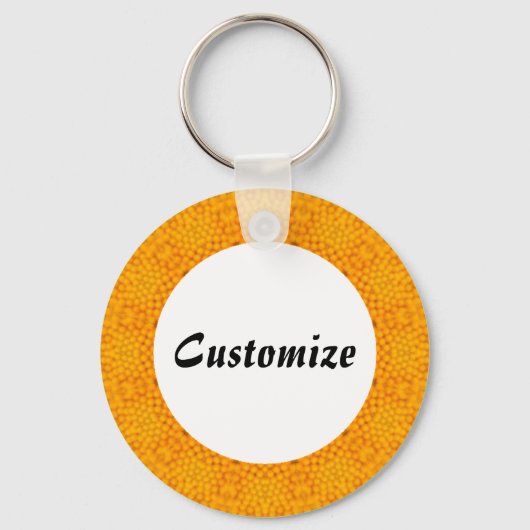 Porte-clés Daisy Mandala Modèle 09 (Recto)
