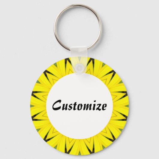 Porte-clés Daisy Mandala Modèle 11 (Recto)