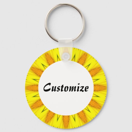 Porte-clés Daisy Mandala Modèle 14 (Recto)