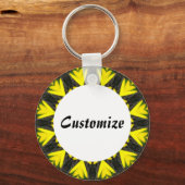 Porte-clés Daisy Mandala Modèle 27 (Recto)