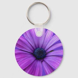 Porte-clés Daisy Porte - clés Belle Fleur Bleue Daisy Cadeaux