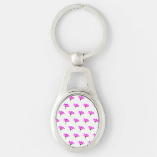 Porte-clés Daisy rose