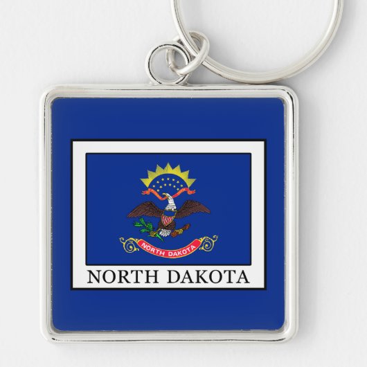 Porte-clés Dakota du Nord (Devant)