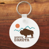 Porte-clés Dakota du Nord (Recto)