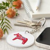 Porte-clés Dala Horse (Devant droit)