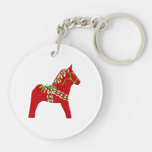 Porte-clés Dala Horse (Dos)
