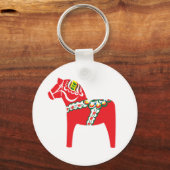 Porte-clés Dalahäst | Dala horse (Recto)