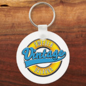Porte-clés Dalarna Suède vintage (Recto)