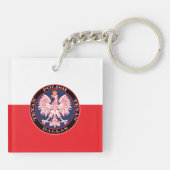 Porte-clés Dallas polonais Texan (Dos)