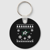 Porte-clés Dallas Stars Ugly Christmas Sweater Holidaze (Recto)