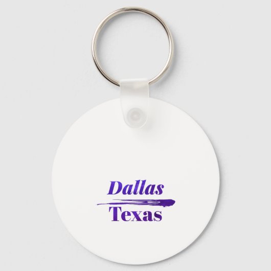 Porte-clés Dallas Texas (Recto)