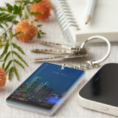 Porte-clés Dallas, Texas, photo de paysage urbain, (Devant droit)