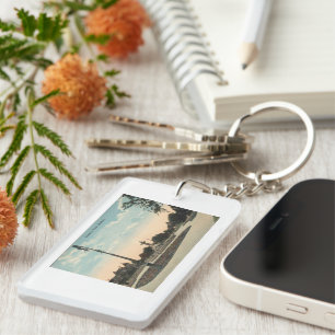 Porte-clés Dallas TX, Central Park, années 1910 Inspiré Vinta