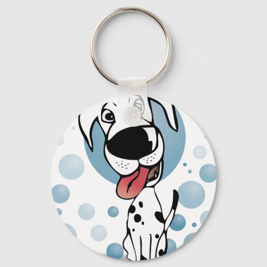 Porte-clés Dalmatian dog (Recto)