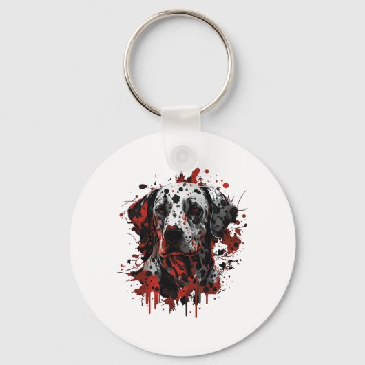 Porte-clés Dalmatien (Recto)