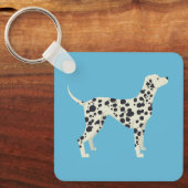 Porte-clés Dalmatien (Recto)