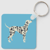 Porte-clés Dalmatien (Dos)