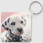Porte-clés Dalmatien Nez de Coeur (Dos)