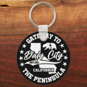 Porte-clés Daly City, Californie (Recto)