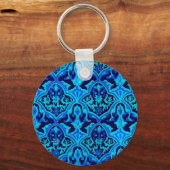 Porte-clés Damas bleu (Recto)