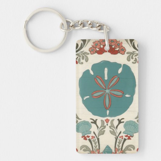 Porte-clés Damas côtières I (Devant)