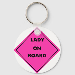 Porte-clés Dame à bord
