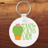 Porte-clés Dame Crazy Cactus (Recto)